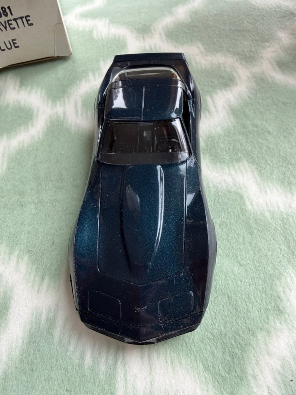 Vintage 1981 Corvette Original GM Promotional Model - Blue NEW in box - Picture 2 of 8